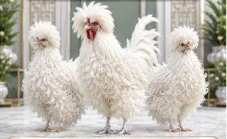 White Frizzle Polish (3 Months)